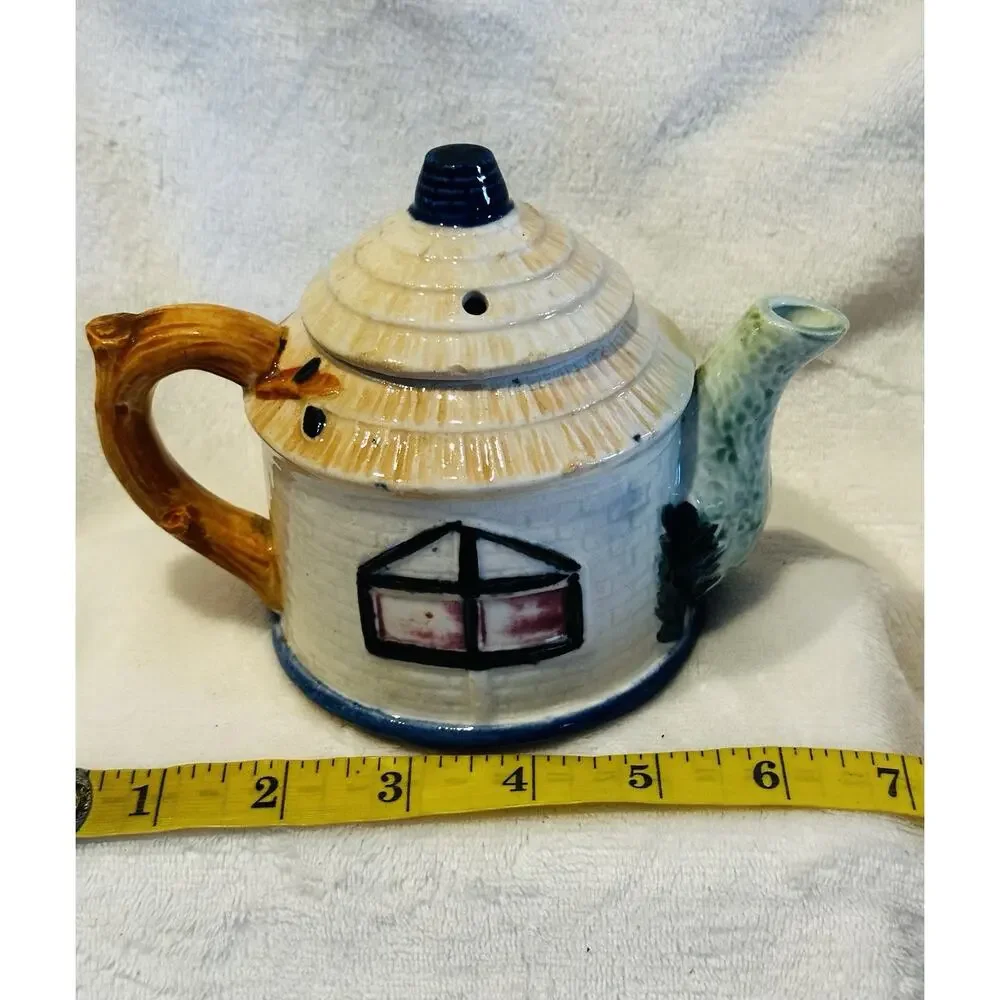 Vintage Cottageware Creamer Or Small Teapot Occupied Japan Collectible Tea Party